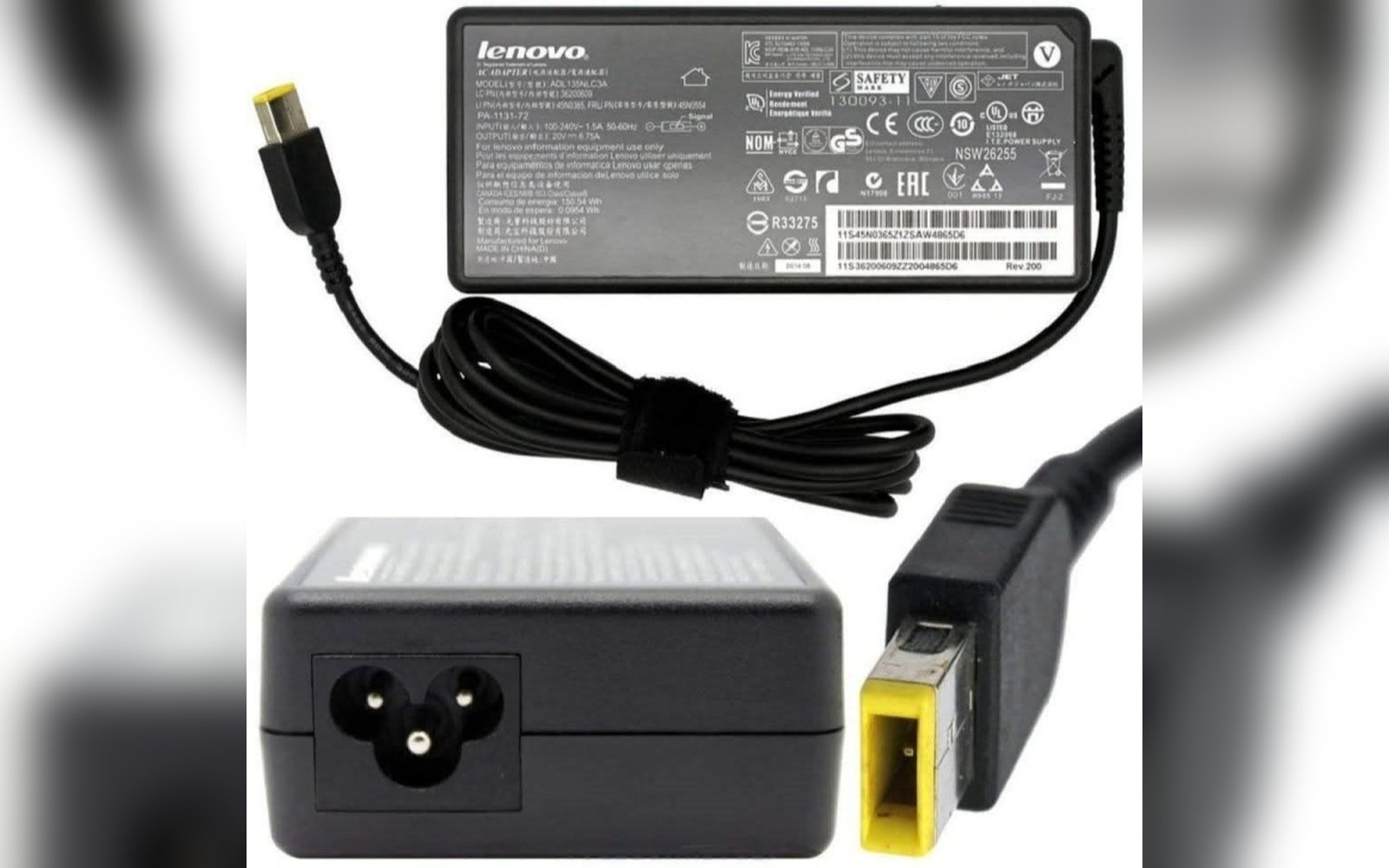 شاحن لابتوب Lenovo USP 20V 4.5A