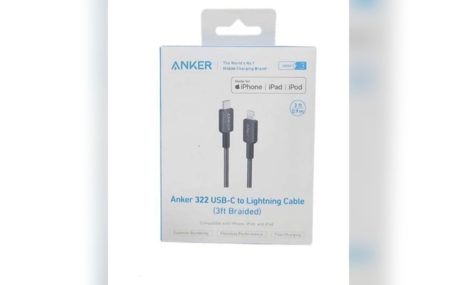 وصلة iPhone ANKER دو جودة عالية