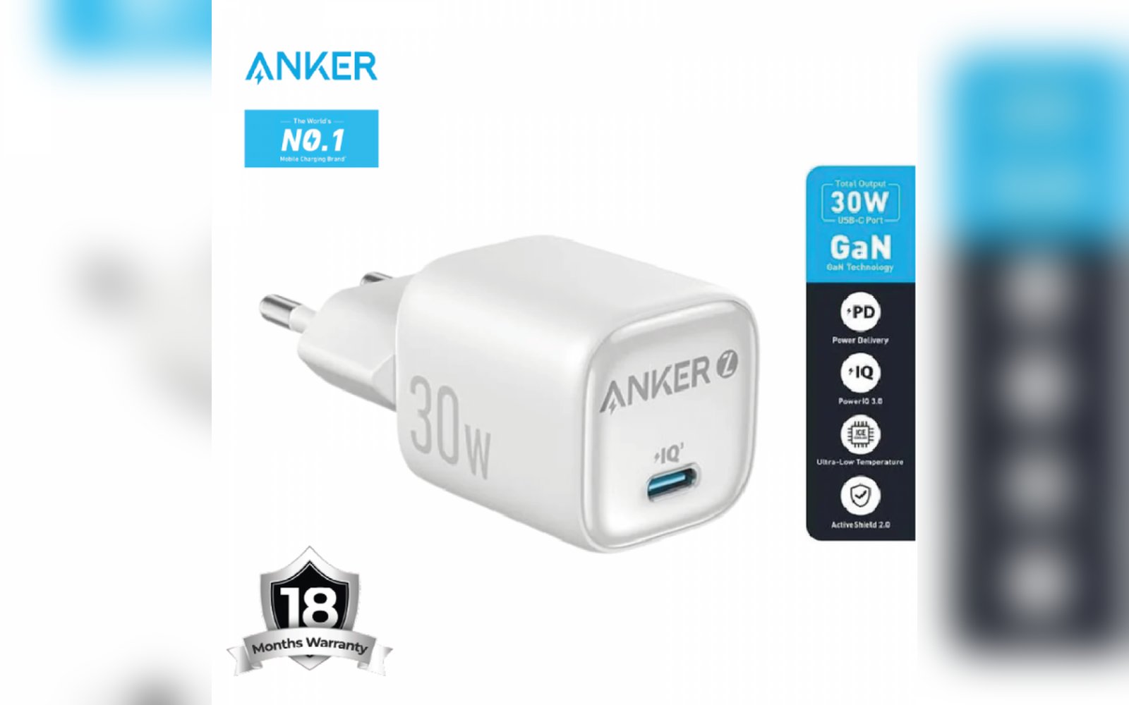 شاحن 30 واط ANKER