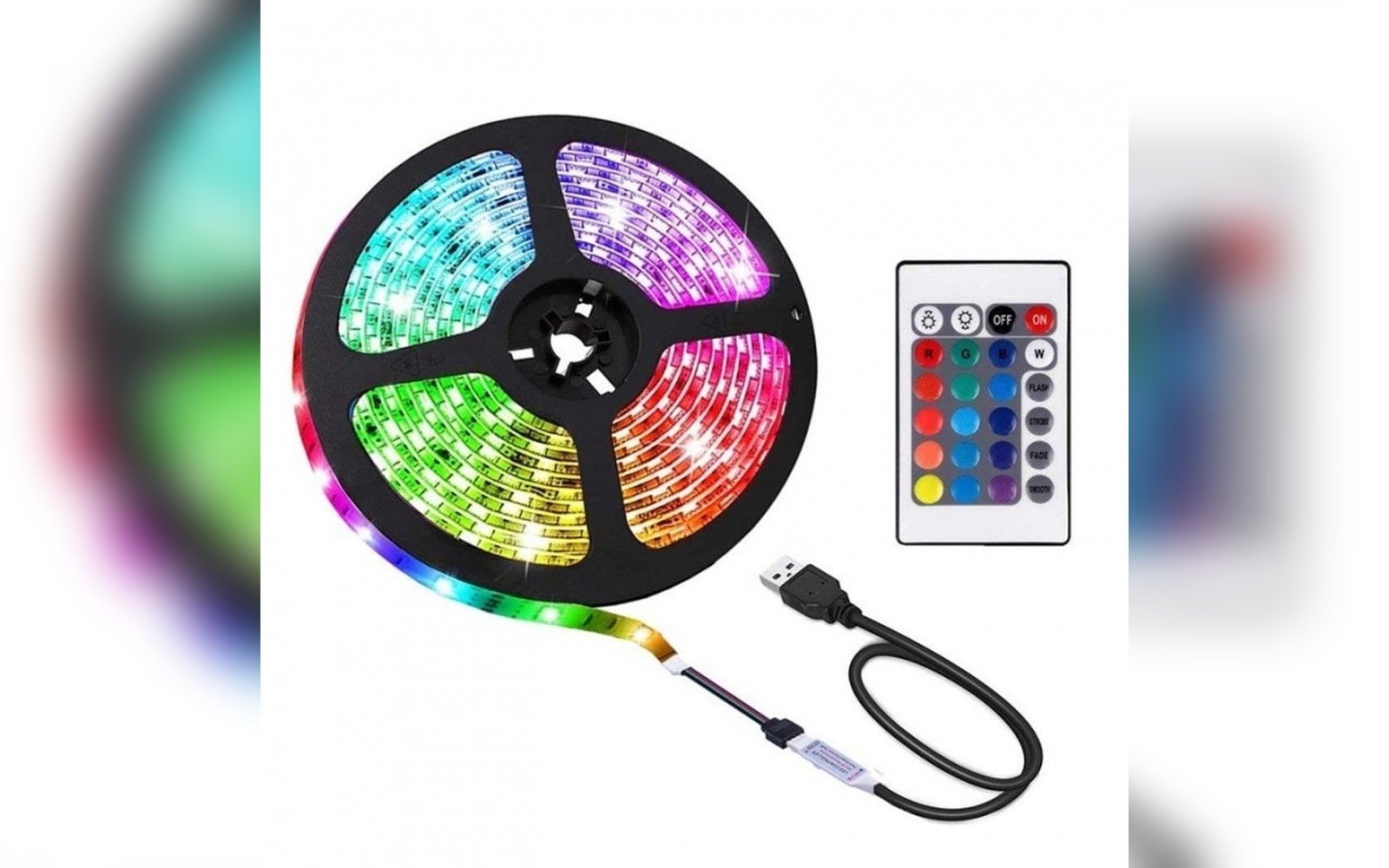 حبل LED بطول 5 متر USB