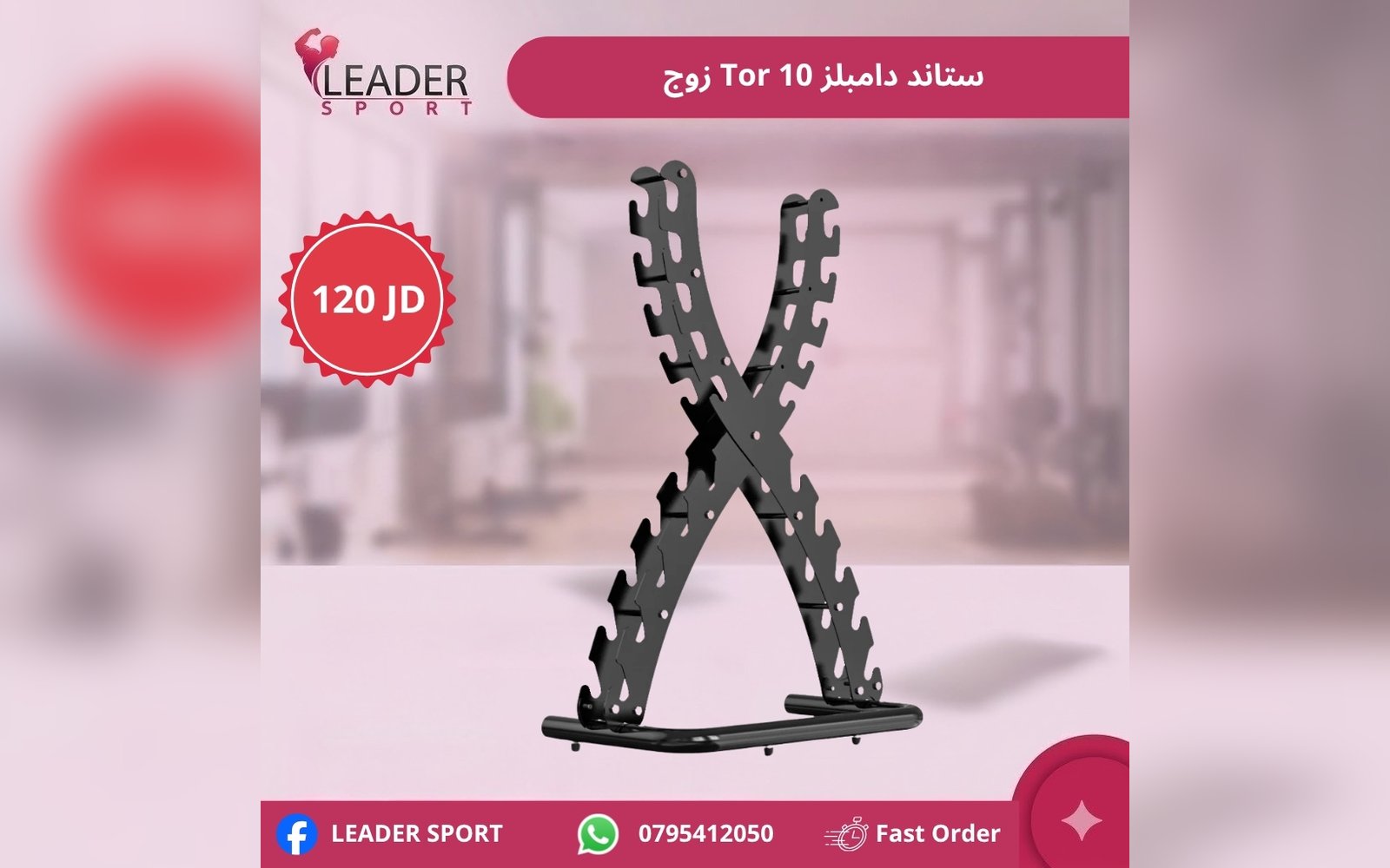 ستاند دامبلز 10 زوج Tor