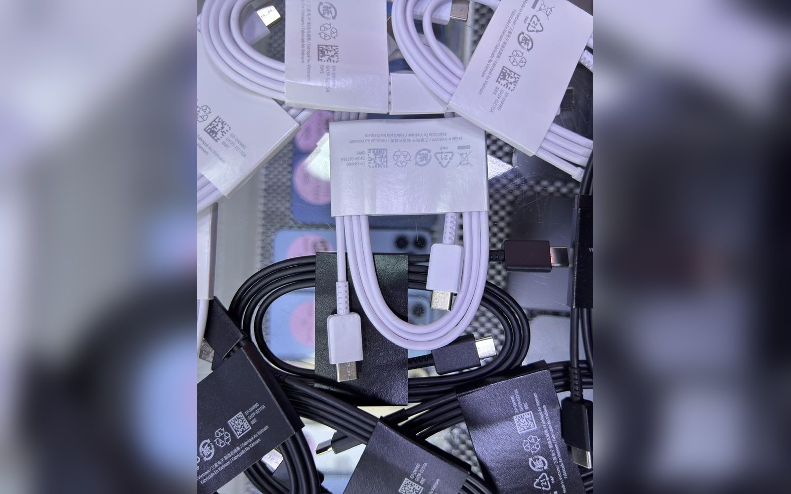 كيبل شحن سامسونج الاصلي ( 100% ) Type-C To Type-C