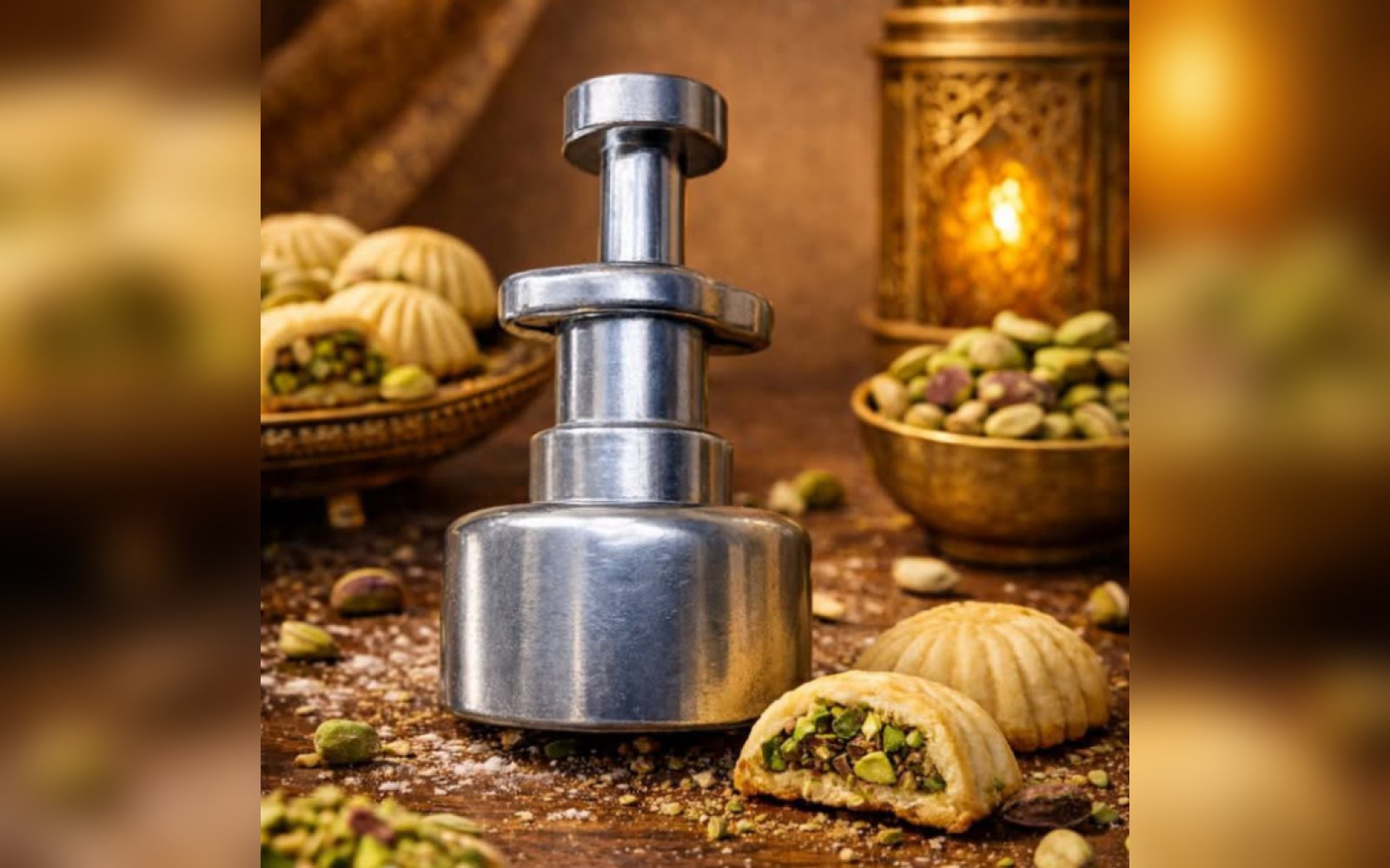 مكبس كعك و معمول قوي من الألمنيوم الثقيل