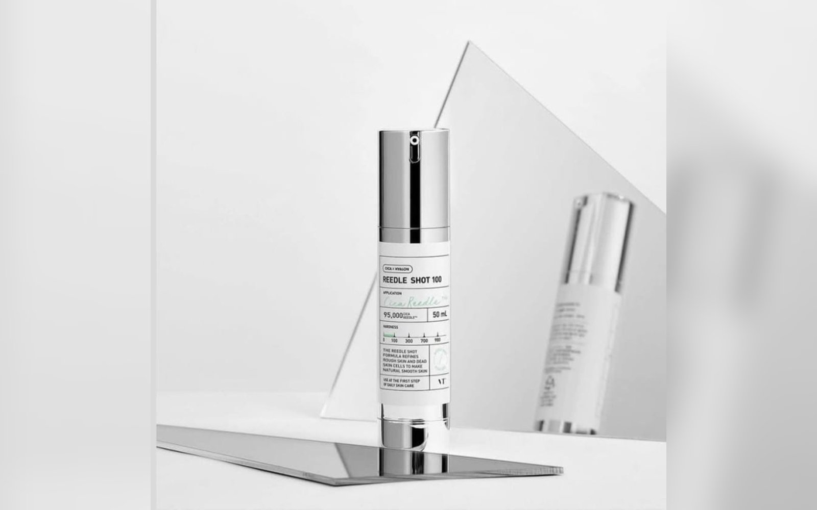 الإبر الدقيقة من شركة VT cosmetics الكورية ✨️ reedle shot 100🩶✨️