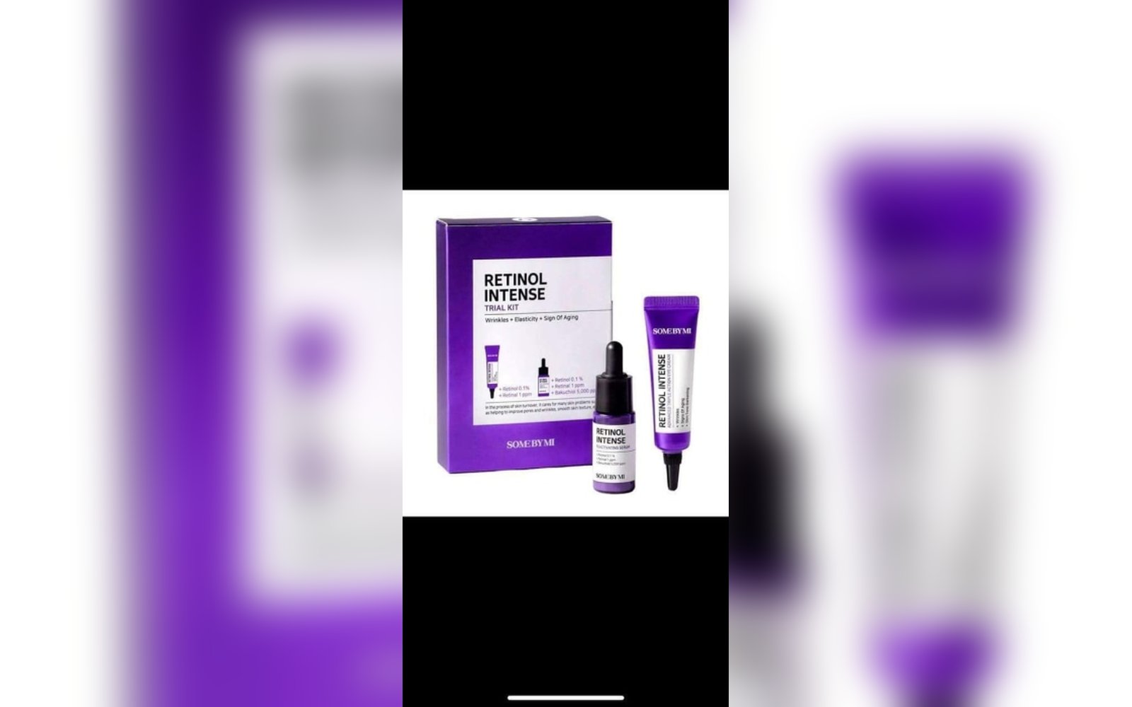 Some By Mi retinol intense tial kit