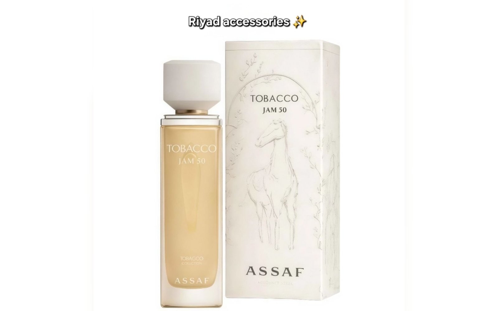 عساف - عطر توباكو جام 50 او دي بارفوم للرجال