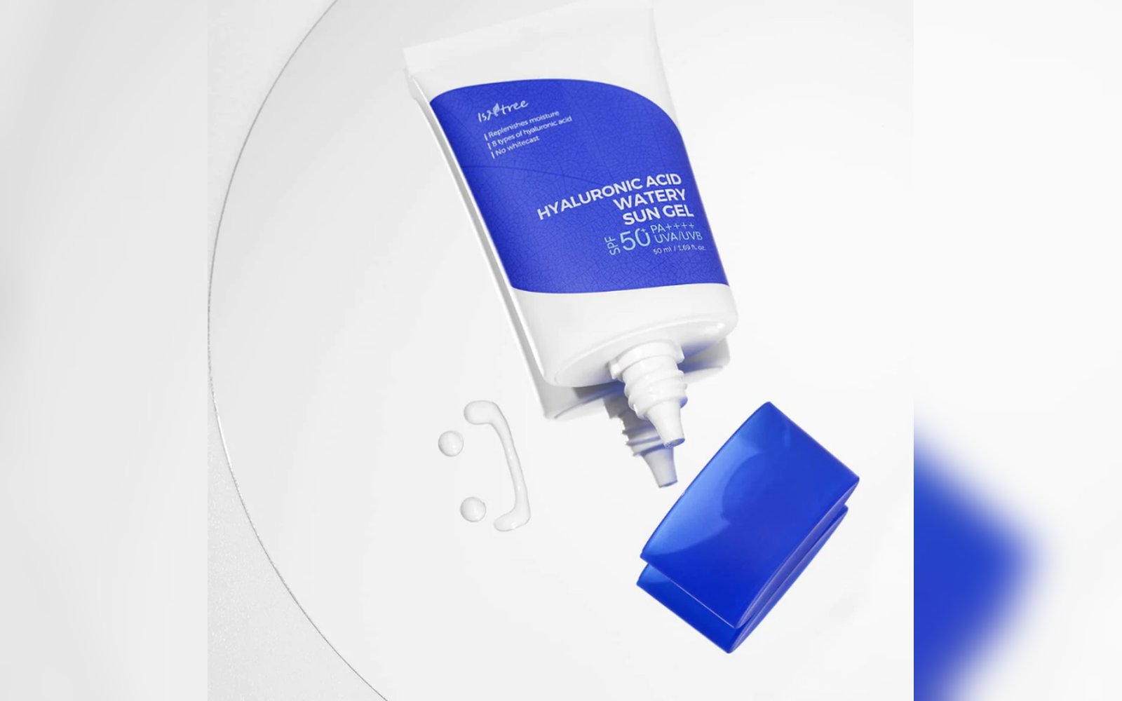 Isntree, Hyaluronic Acid Watery Sun Gel Set SPF 50+ PA++++