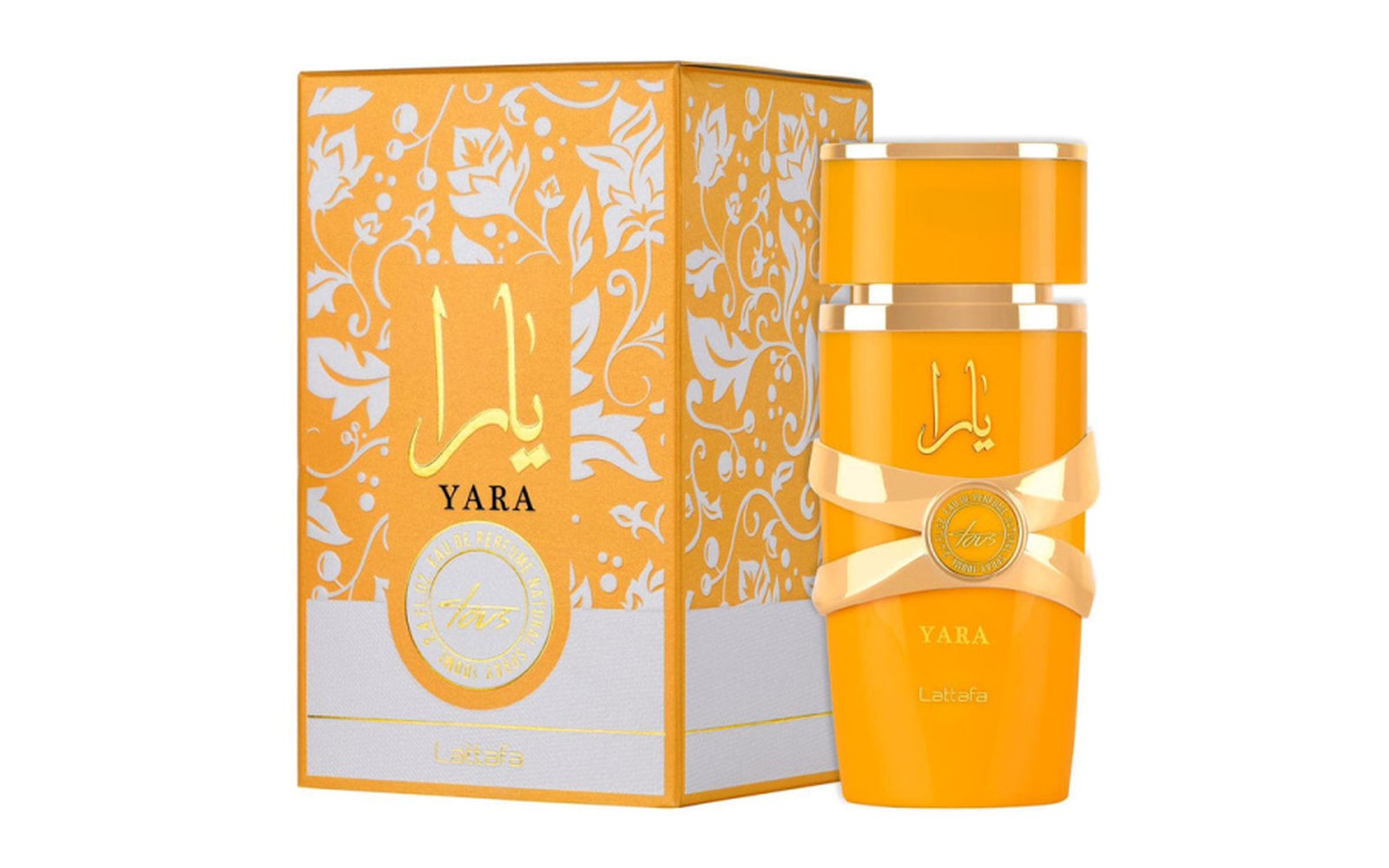 عطر يارا توس الاصفر للنساء من لطافه حجم 100 مل