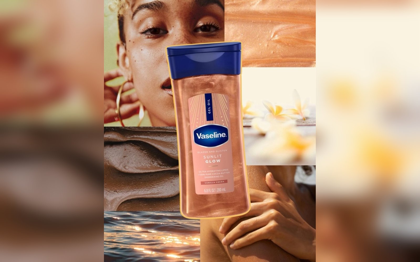 الإصدار الجديد من Vaseline Glow oils