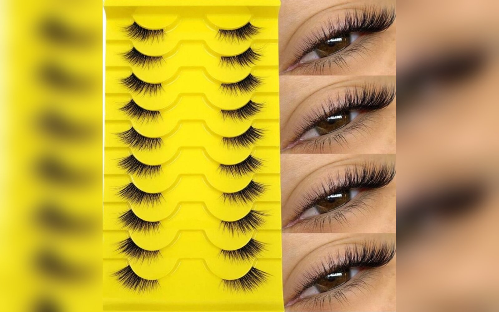 pair half eye lashes رموش طرفيه