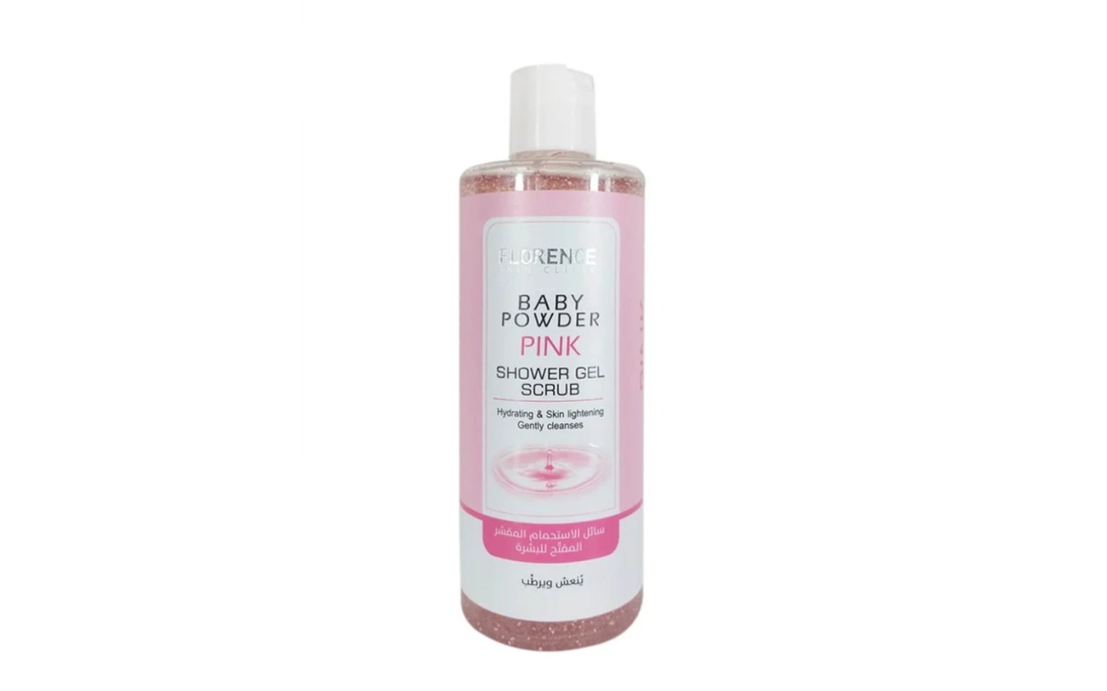 Florence Baby Powder Pink Shower Gel Scrub 500ml