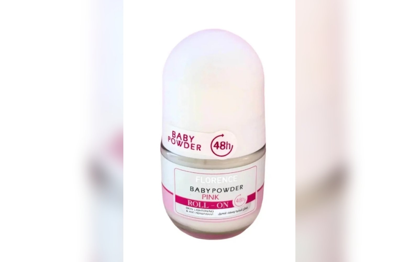 Florence Baby Powder Anti Perspirant Pink Roll On 50ml