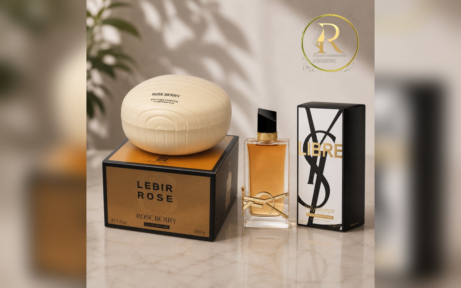 بودرة روز بيري برائحة العطر ليبرا