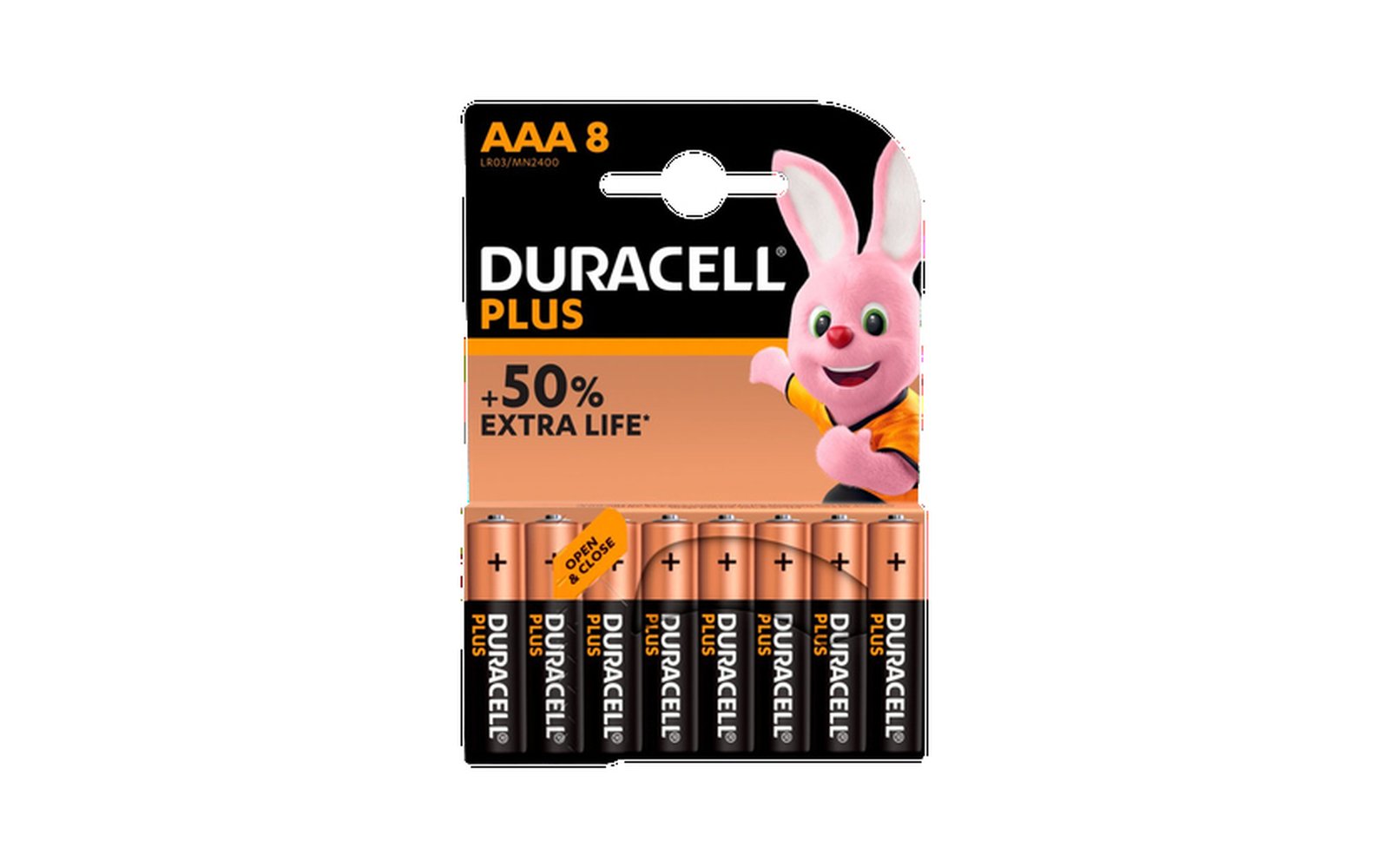 دوراسيل بطاريات AAA أصلية 8 حبات