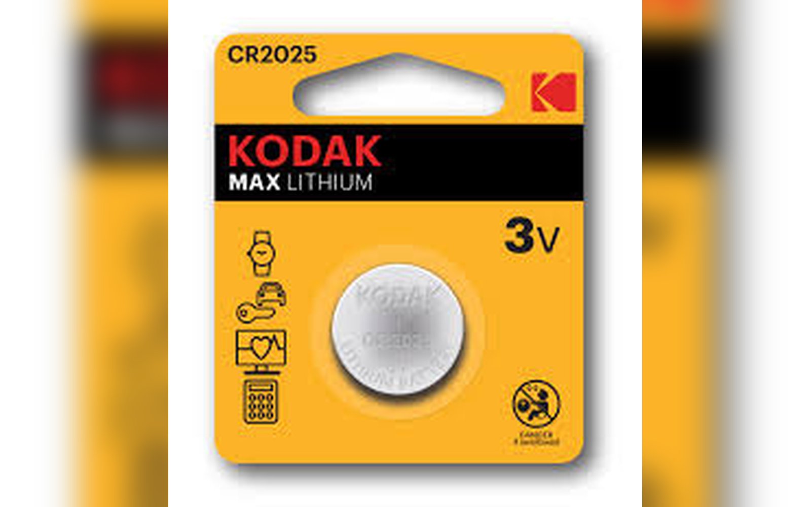 كوداك ماكس ليثيوم CR2025