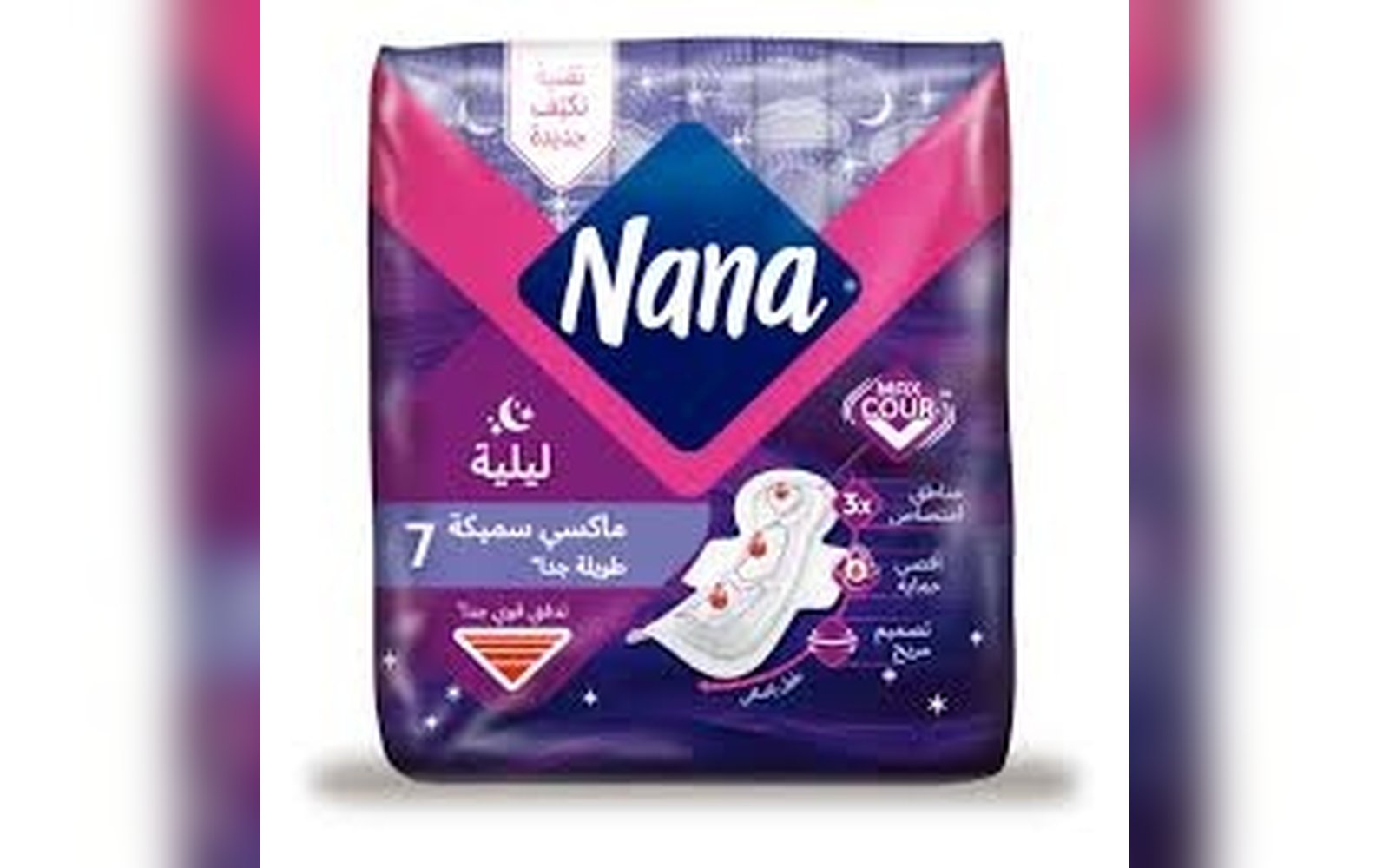 نانا فوط ليلية ماكسي سميكة طويلة جدا 7 حبات