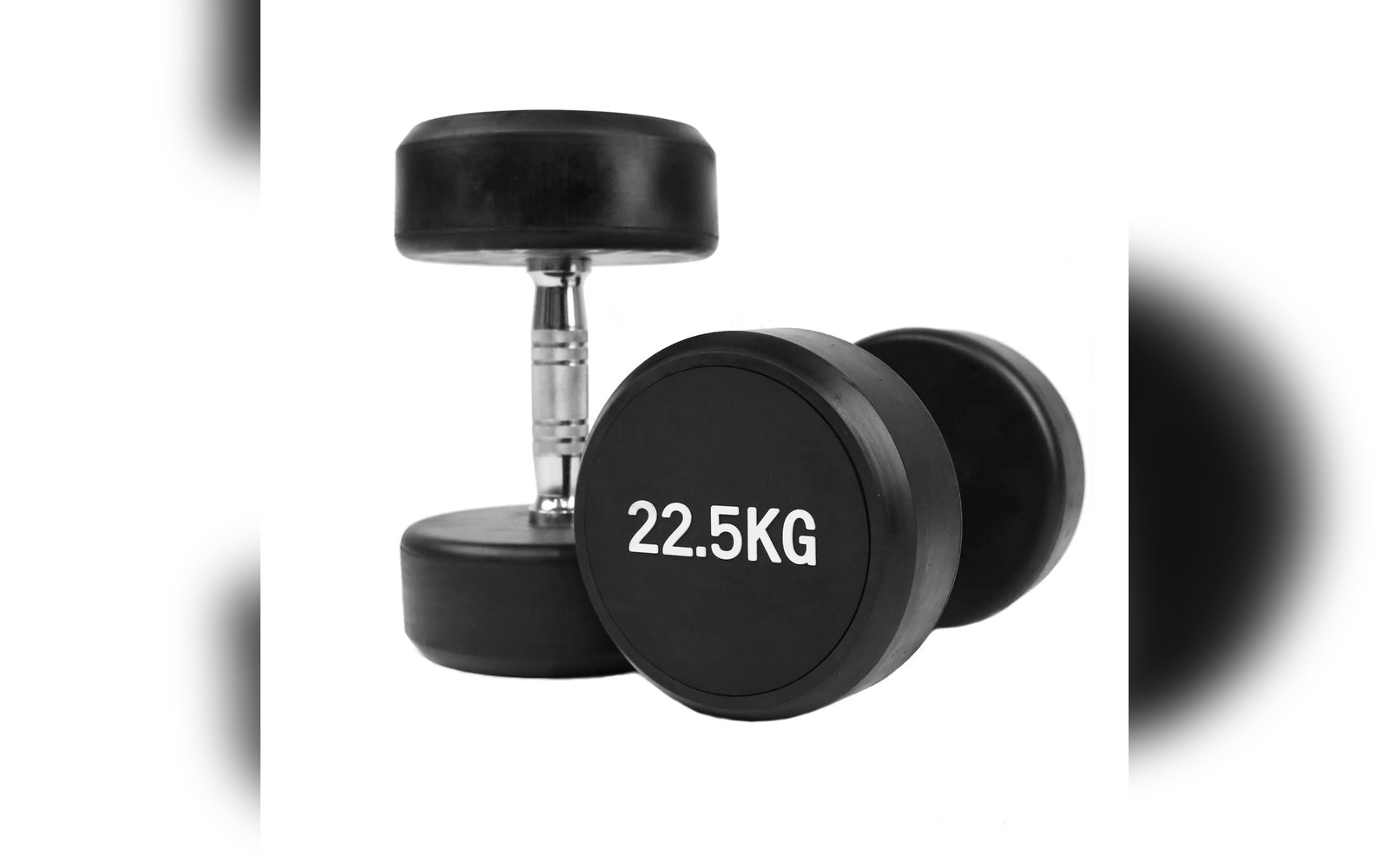دامبلز ربر دائري 22.5كيلو _30كيلو - زوج 22.5KG