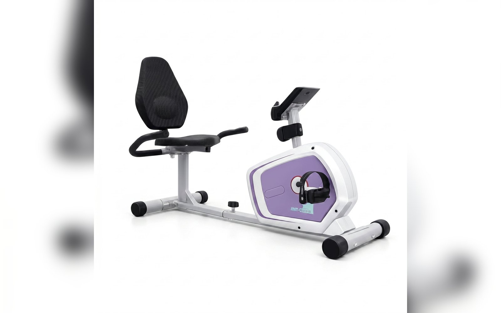 جهاز البايك الأرضي الثابت مع مقعد ظهر (Recumbent Desk & Floor Bike)