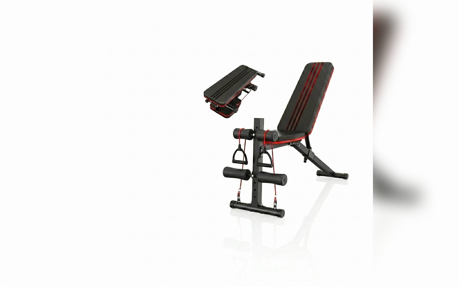 بنّش التمرين المنزلي متعدد الاستخدامات (Calvin Adjustable Weight Bench)
