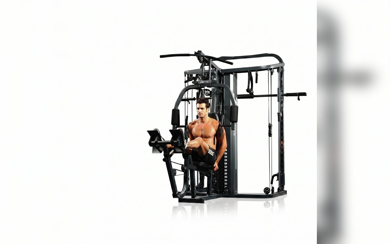 جهاز هوم جيم متكامل مع سميث ماشين (Dual-Station Home Gym DB-5002)