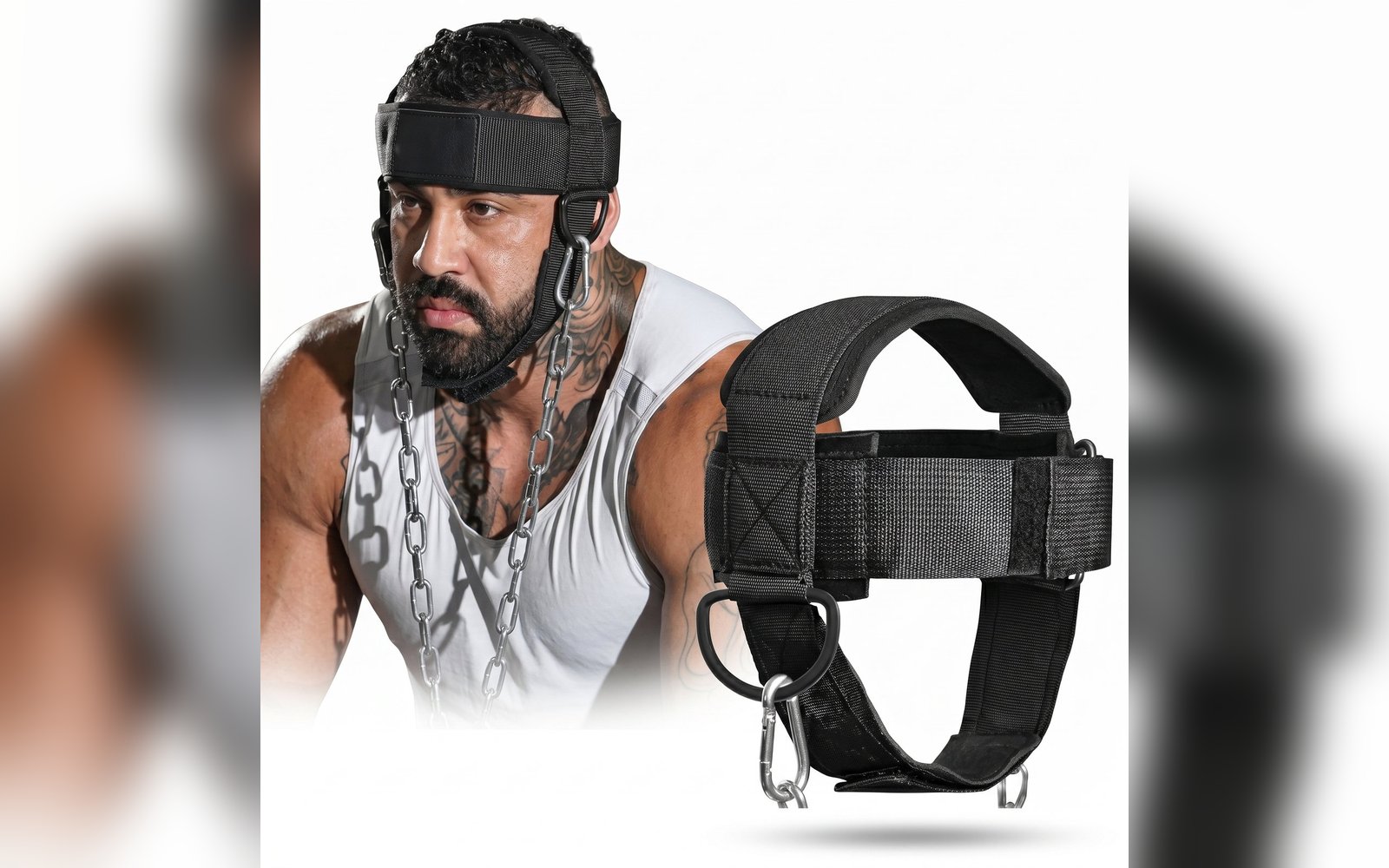 حزام تدريب الرقبة الاحترافي (Neck Weight Training Harness)