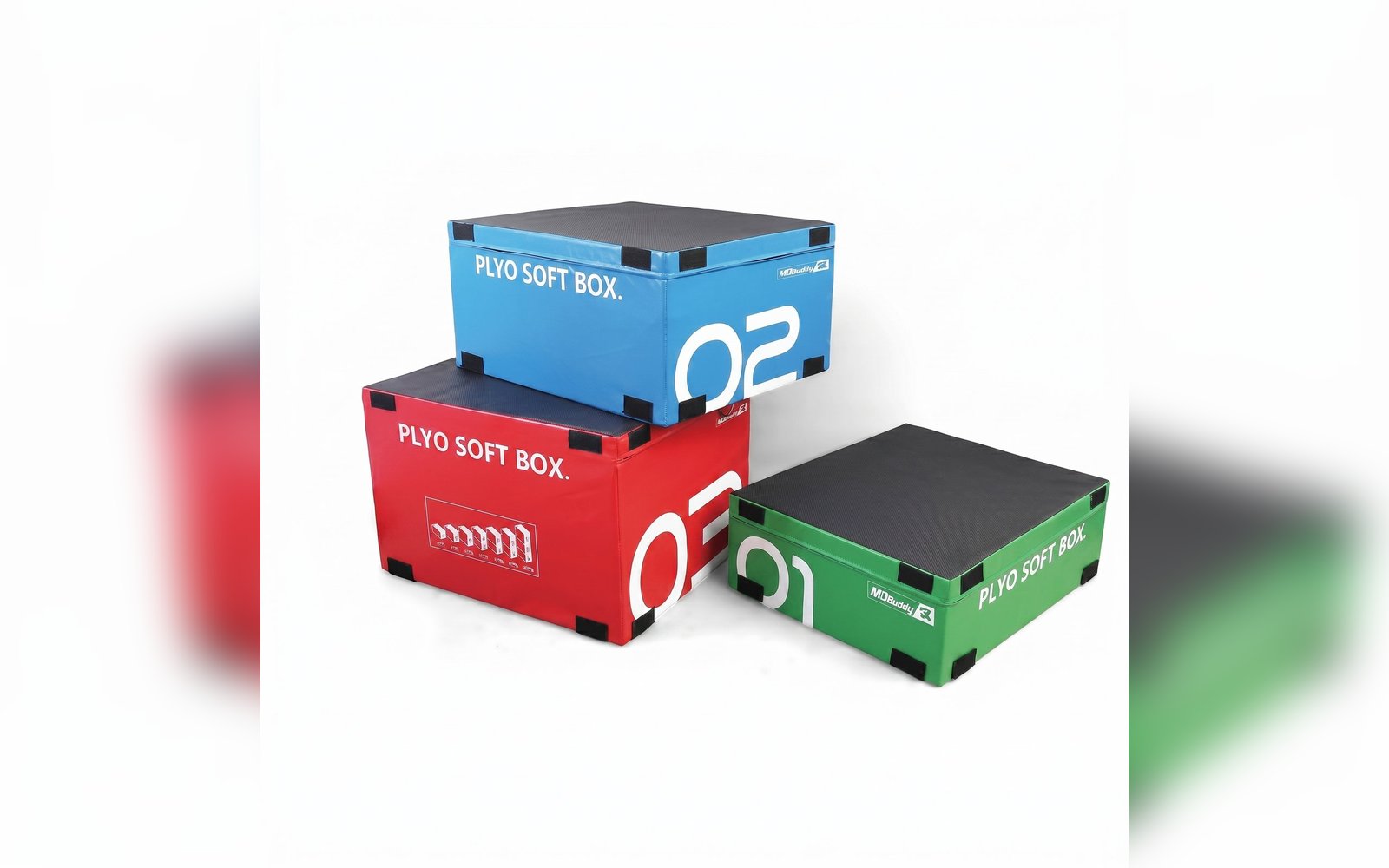 طقم صناديق القفز الإسفنجية (Soft Plyo Box Set)