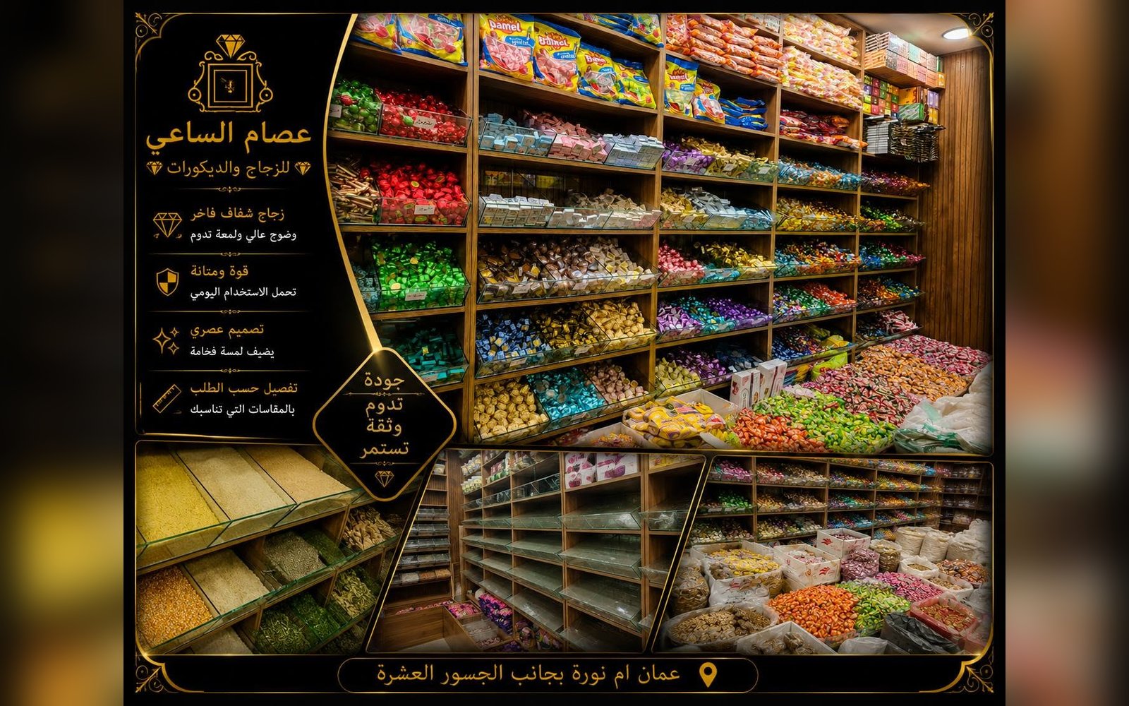 أحواض العرض الزجاجية