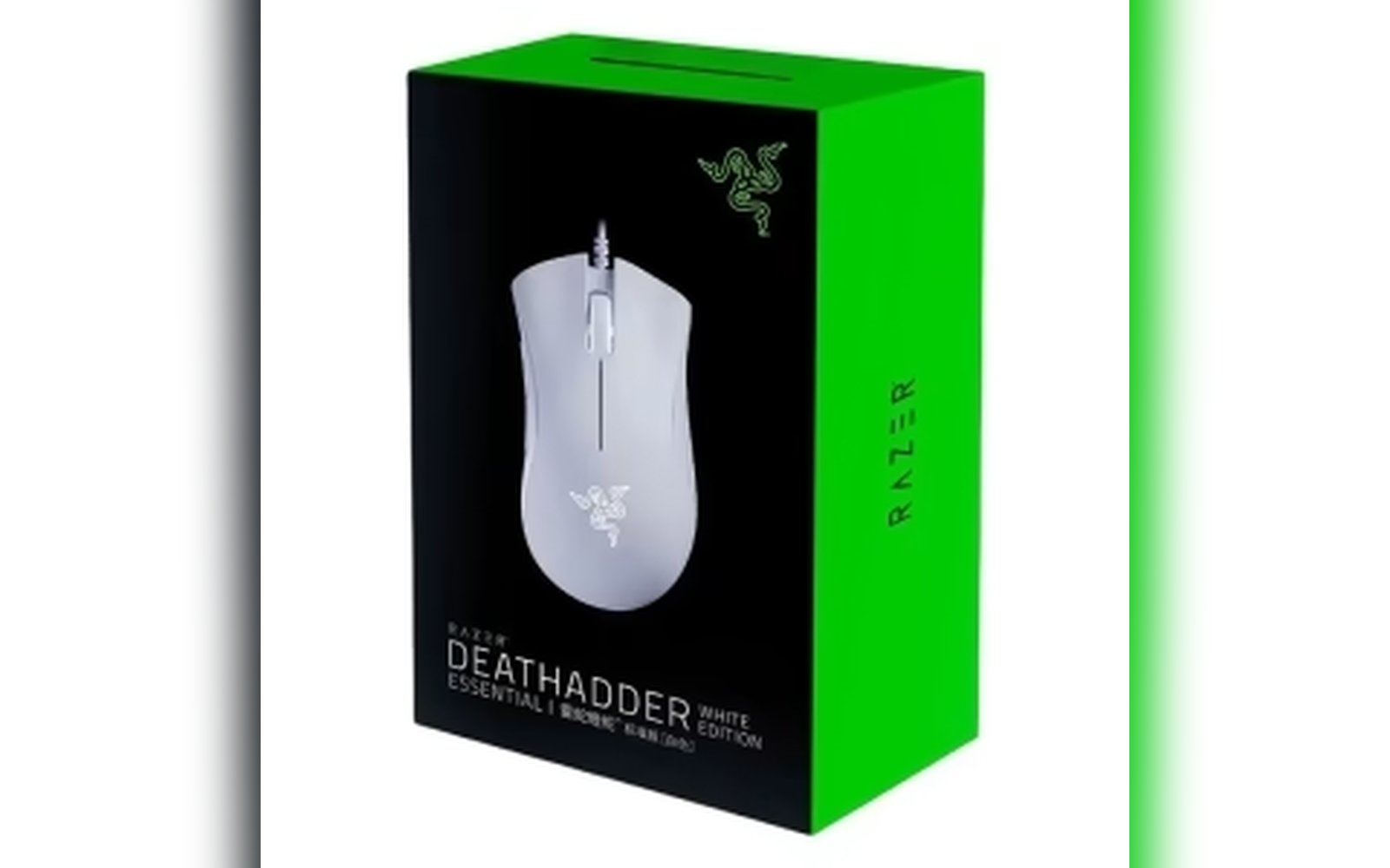 ماوس الألعاب السلكي Razer DeathAdder Essential باللون الأبيض - 6400 نقطة في البوصة | White Angel Jordan