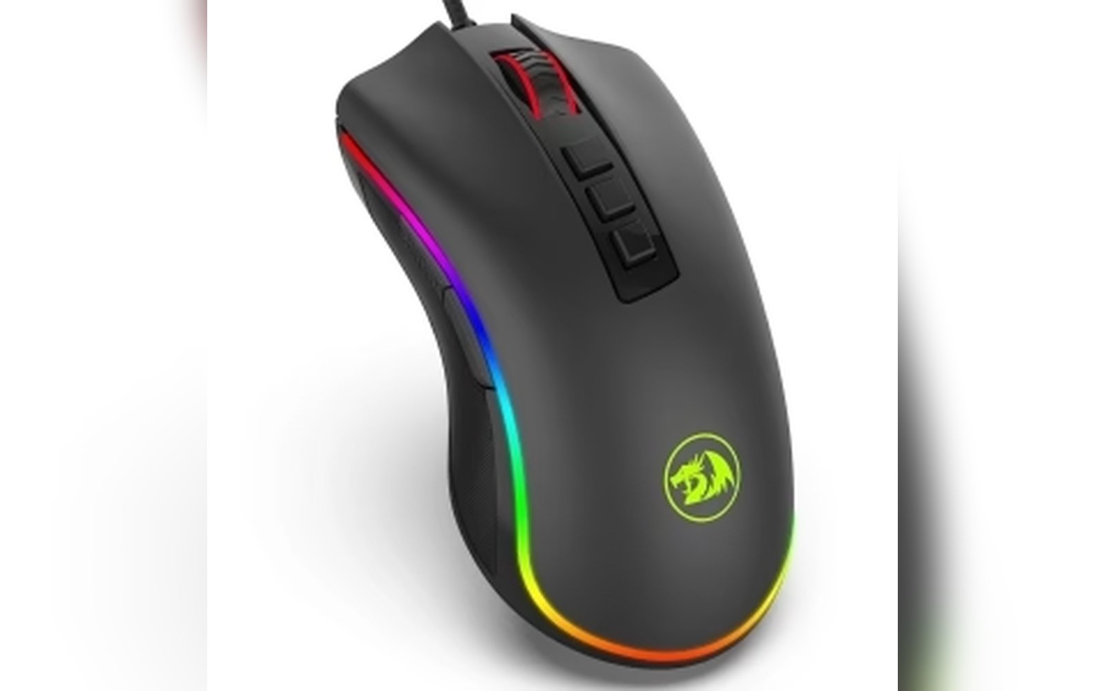 ماوس الألعاب Redragon M711 RGB – ماوس احترافي فائق الدقة بدقة 12400 نقطة في البوصة