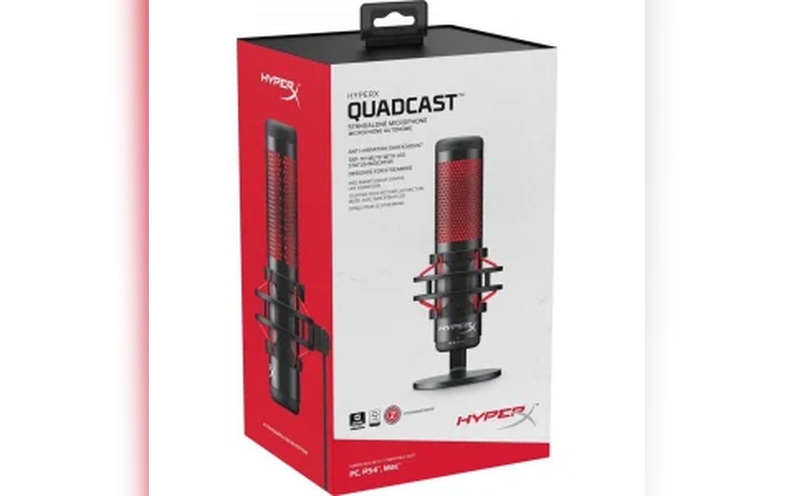 HyperX QuadCast عالي الأداء متعدد الأنماط USB