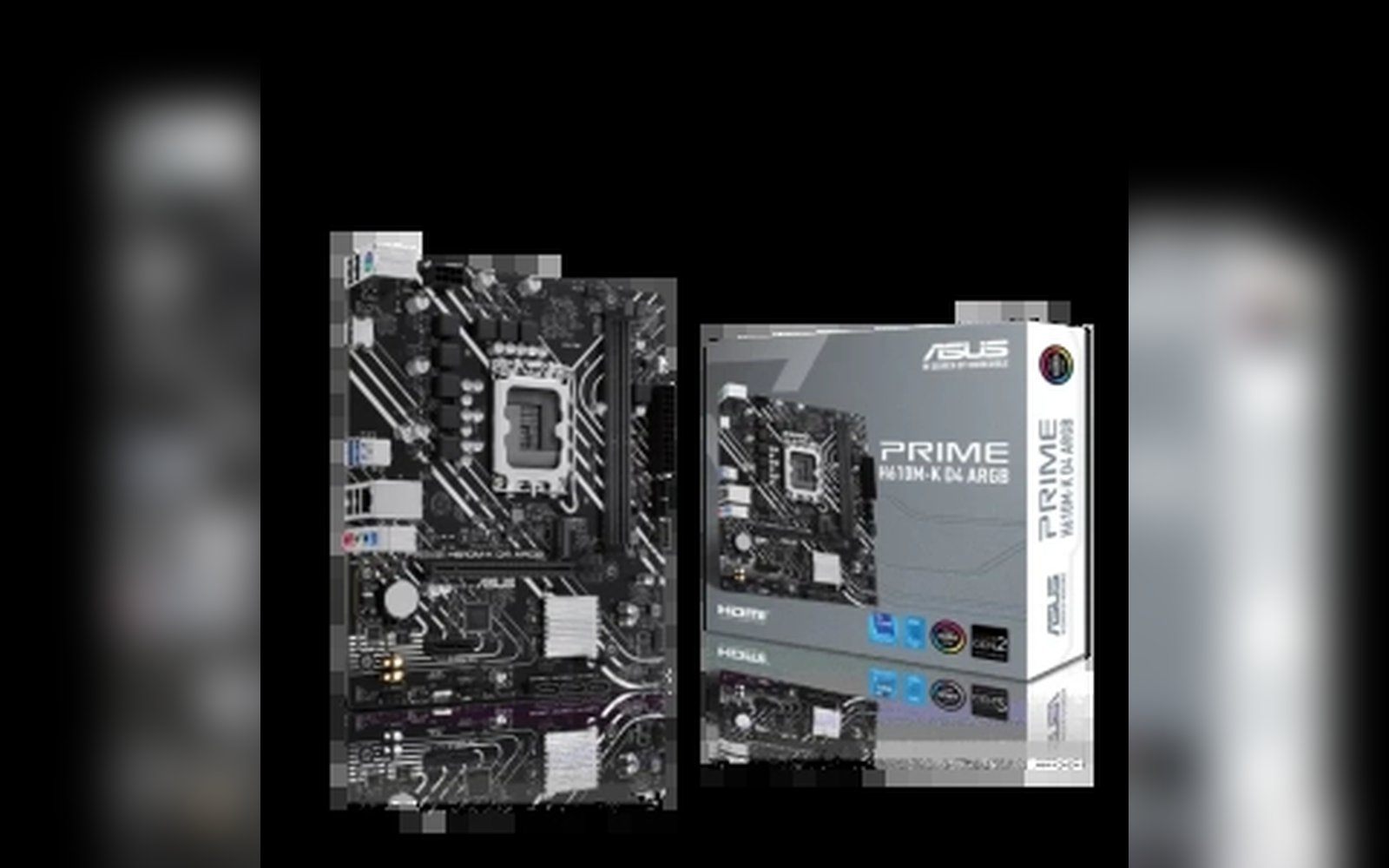 لوحة أم ASUS H610M-K ARGB micro-ATX مزودة بذاكرة DDR4، ومنفذ PCIe 4.0، وفتحة M.2