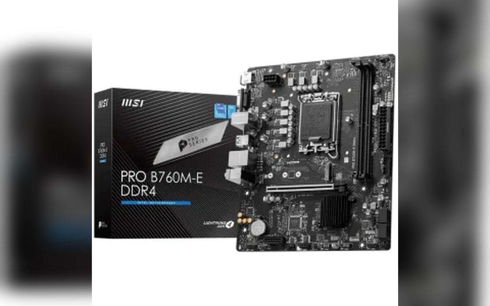 لوحة أم MSI PRO B760M-E BOMBER Wi-Fi 6E mATX للألعاب - طاقة مدمجة لمعالجات Intel من الجيل الثالث عشر، وذاكرة DDR5، و PCIe 4.0 (نسخة)