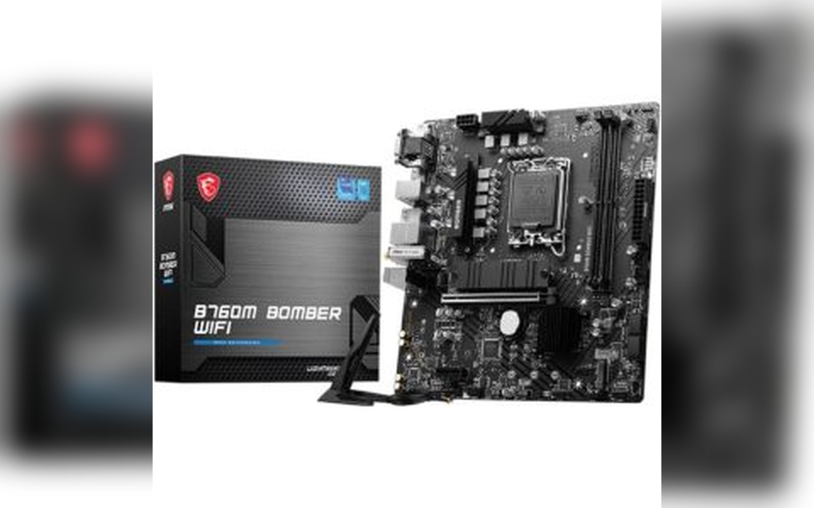 لوحة أم MSI B760M BOMBER Wi-Fi 6E mATX للألعاب - طاقة مدمجة لمعالجات Intel من الجيل الثالث عشر، وذاكرة DDR5، و PCIe 4.0