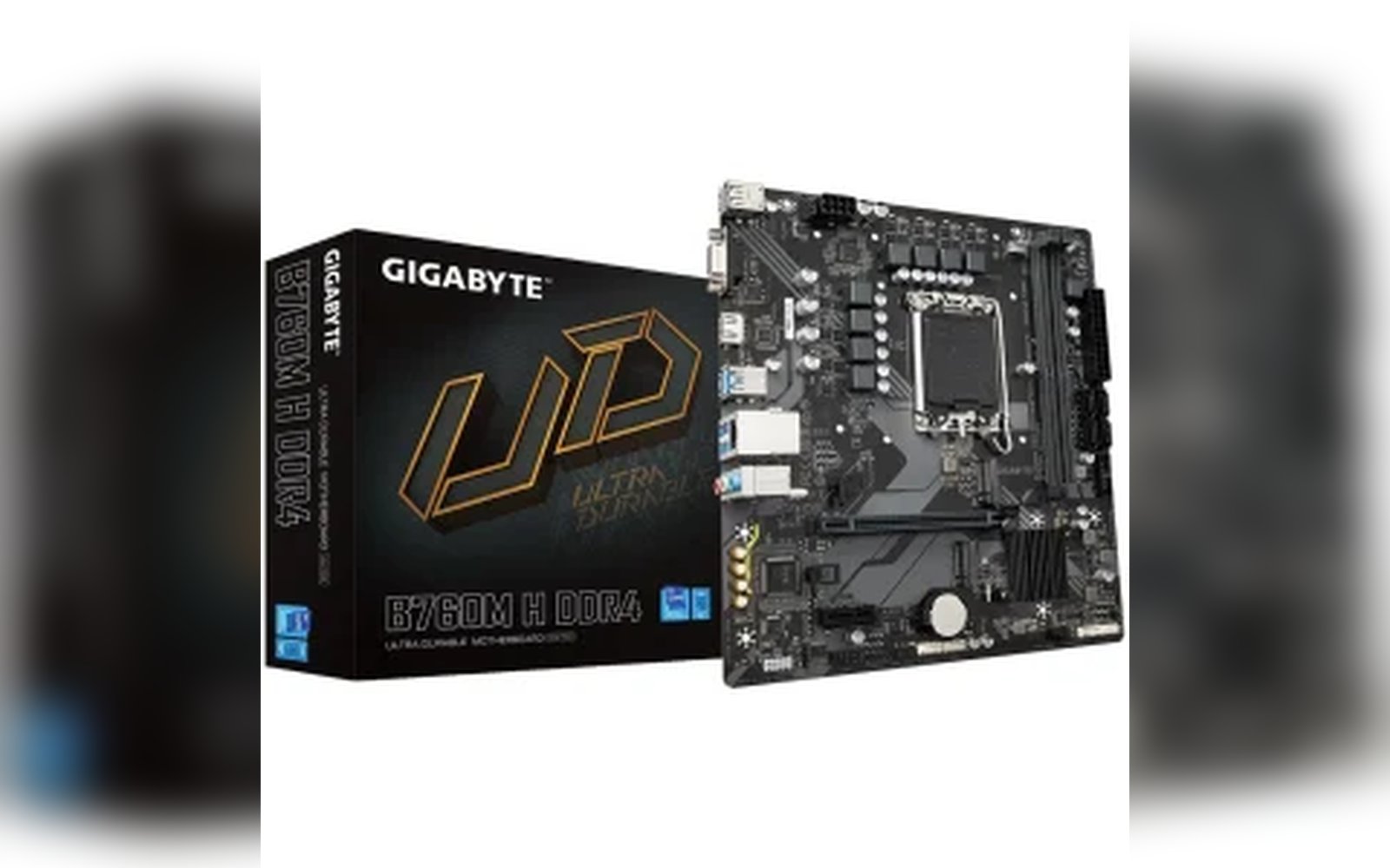 لوحة أم GIGABYTE B760M H mATX للألعاب - أداء مدمج لمعالجات Intel من الجيل الثالث عشر، وذاكرة DDR4، و PCIe 4.0