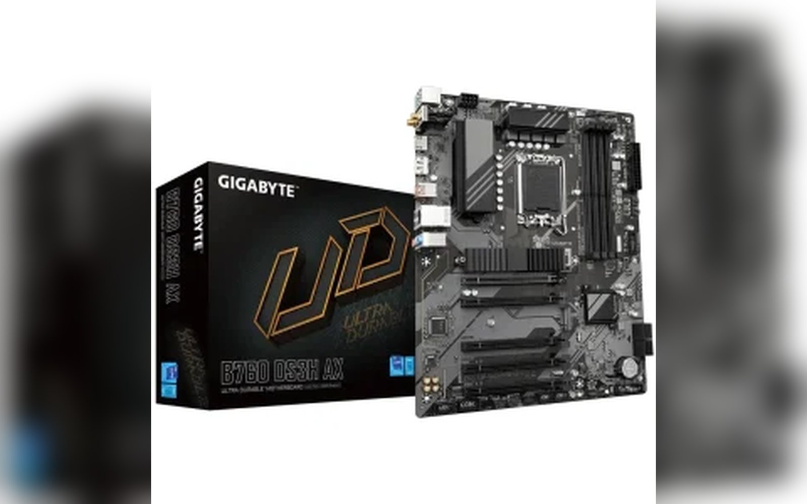 لوحة أم GIGABYTE B760 DS3H AX WiFi 6E ATX للألعاب - مُحسّنة لمعالجات Intel من الجيل الثالث عشر، وذاكرة DDR5، و PCIe 4.0