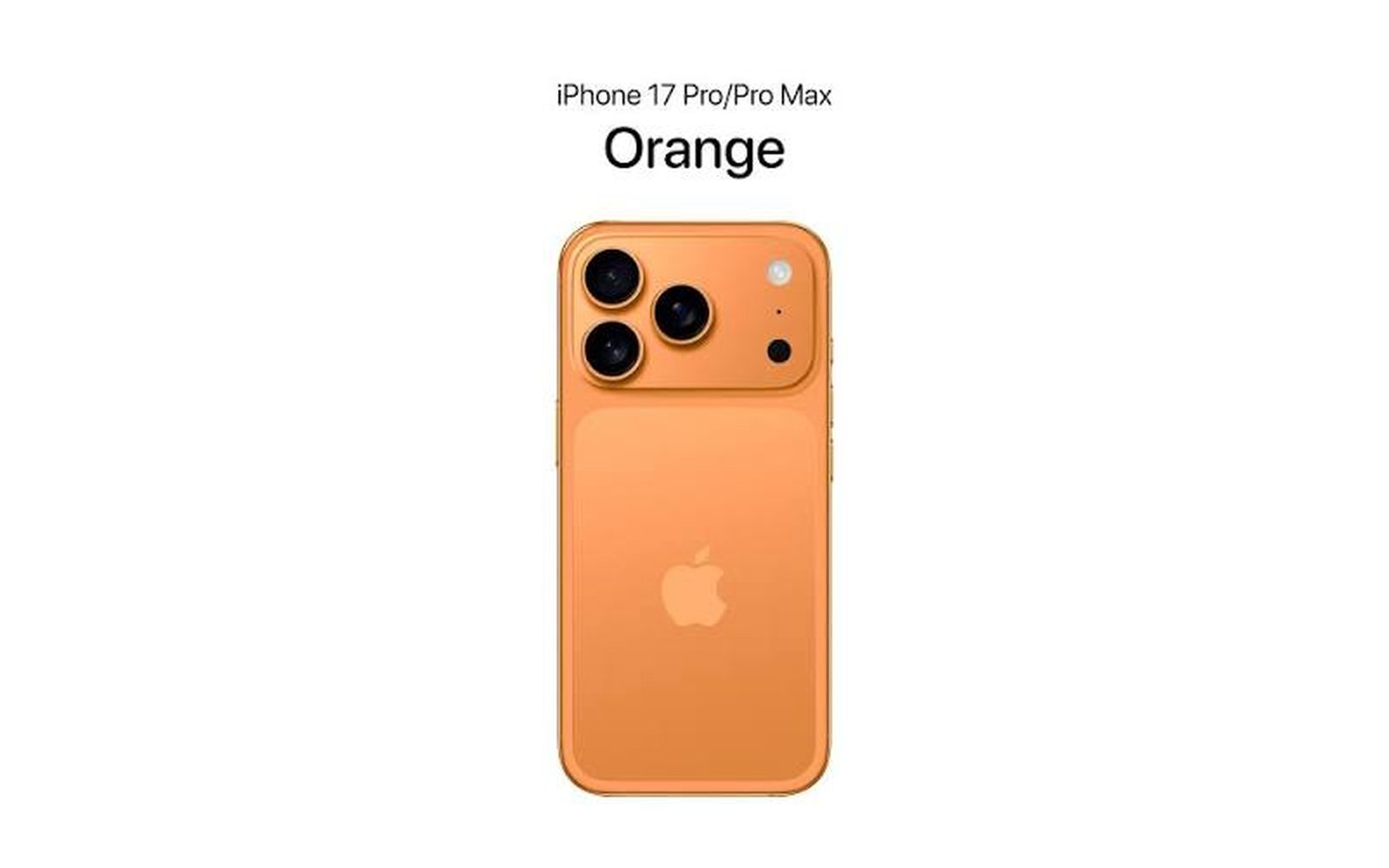 iPhone 17 Pro Max - Cosmic Orange