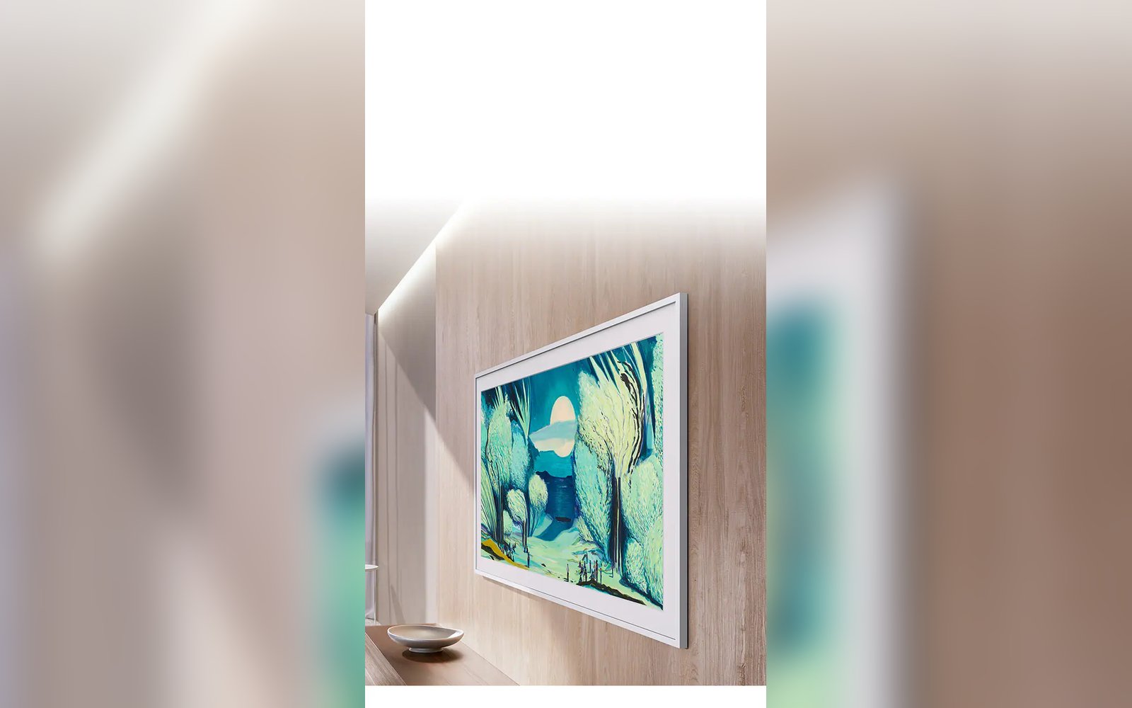 شاشة سامسونج ذكية the frame 2025 85in  اخر اصدار