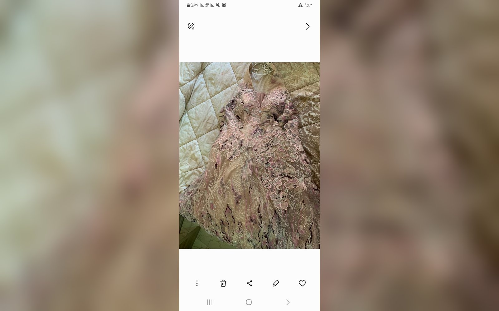 فستان سهره بدله