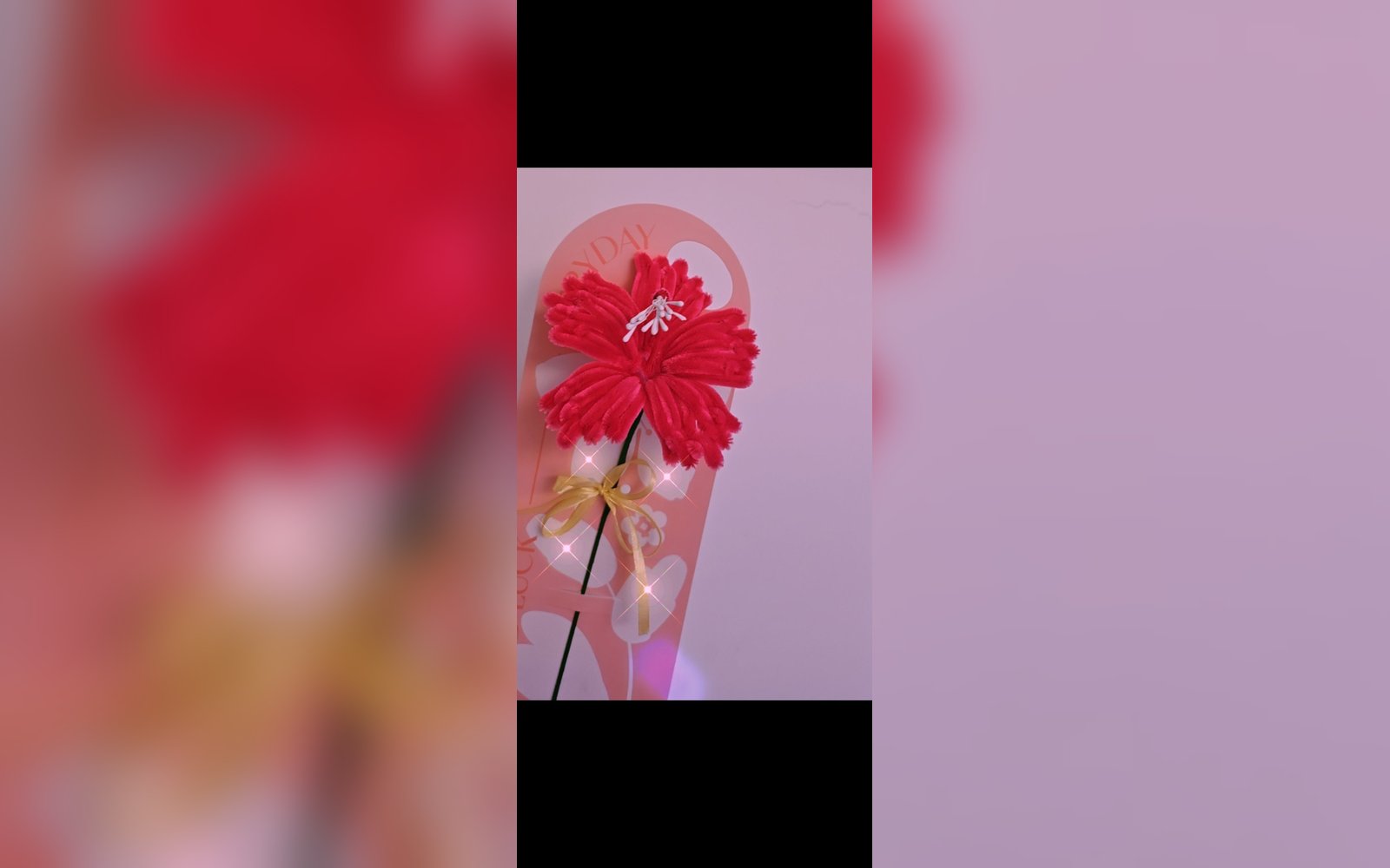 وردة الكركديه المخمل