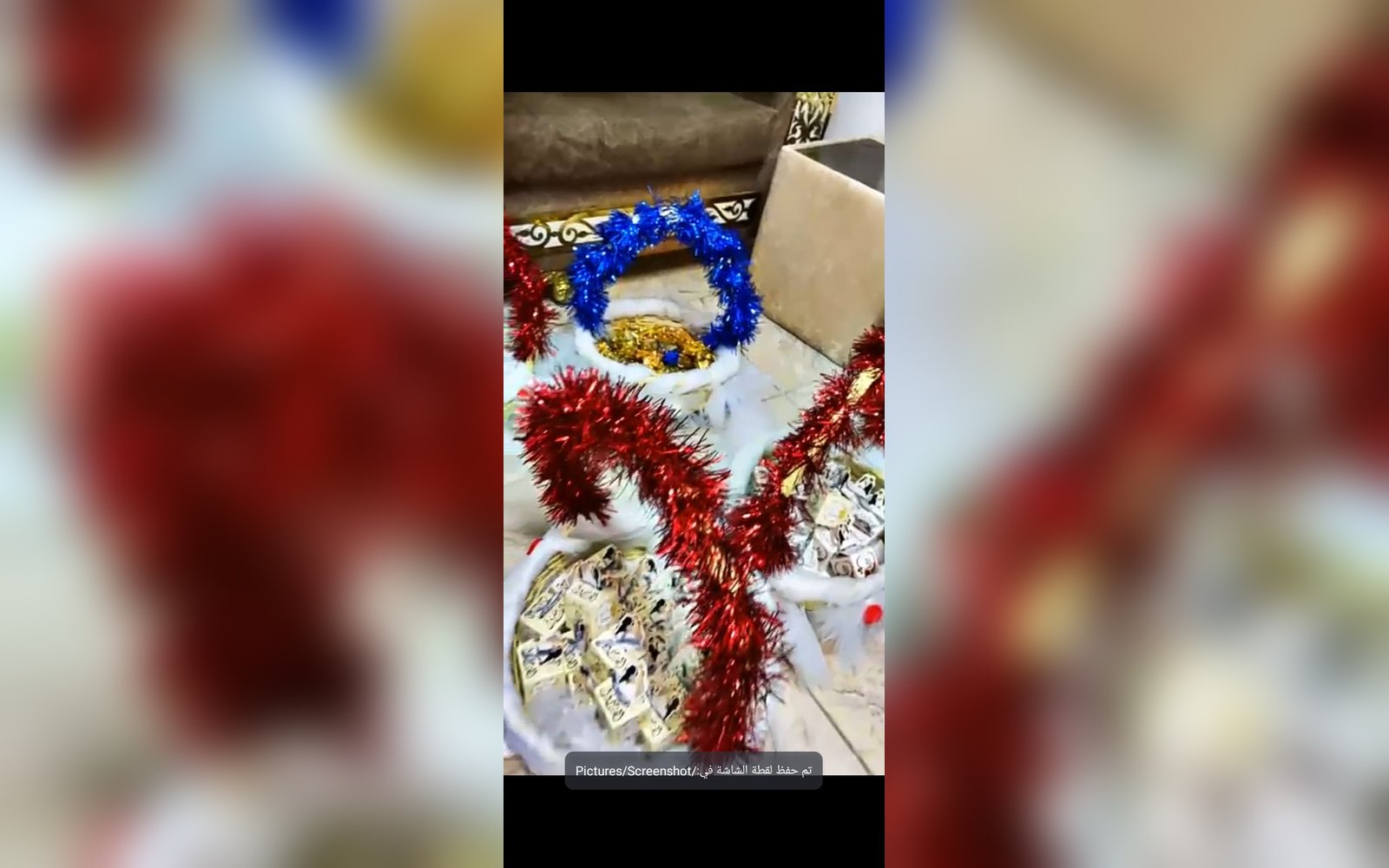 سلال قش للحفلات والحنا والاعراس شغل يدوي