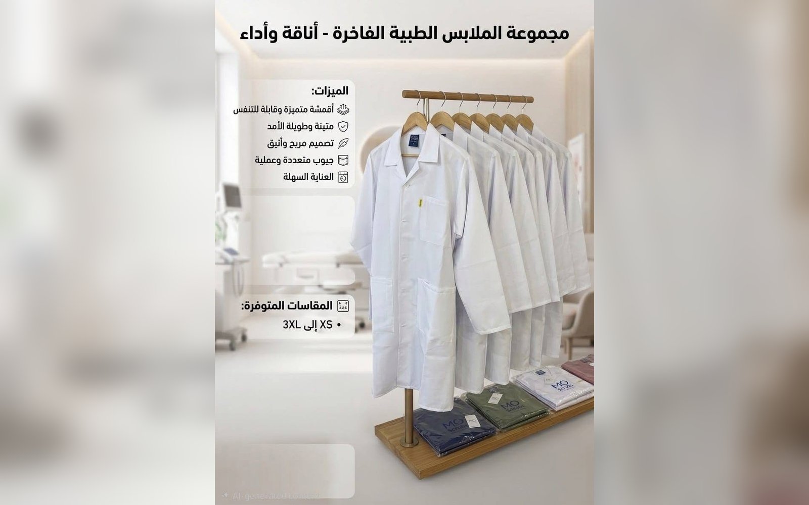 مجموعة الملابس الطبية الفاخرة