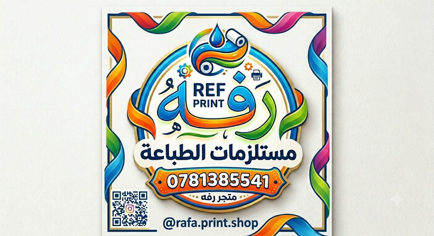 رفة لمستلزمات الطباعة